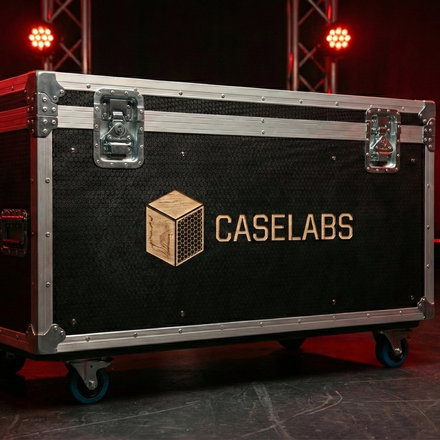 Black case with 'CaseLabs' branding on a dark background
